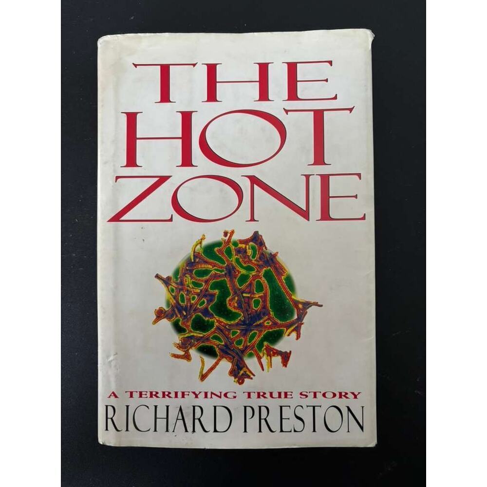 The Hot Zone Richard Preston Paperback True Story Virus Ebola Thriller Book